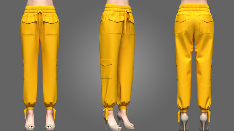 Womens Pant 3D model