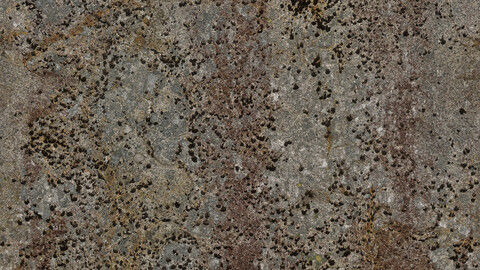 Rock Seamless Texture 2k (2048*2048) | EXR 5 | JPG 5 File Formats All Texture Apply After Object Look Like A 3D. (1K preview image)