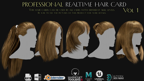 Professional Realtime Haircard Vol.1