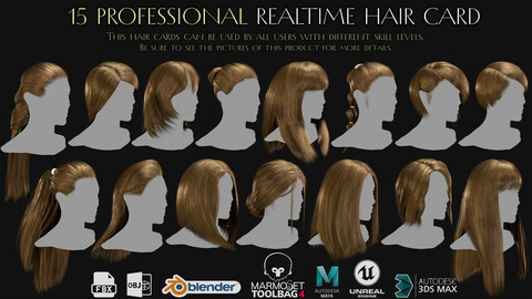 15 Professional Realtime Haircard