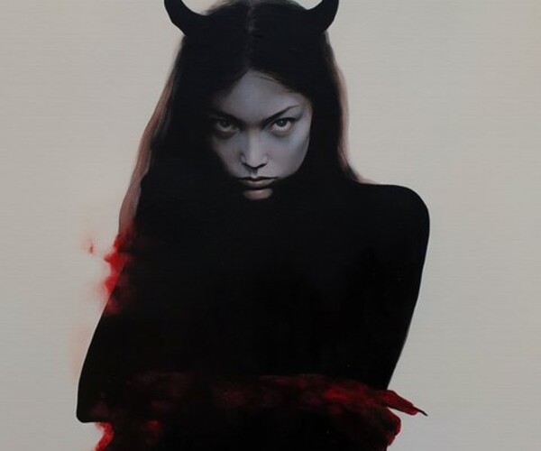 ArtStation - Dramatic Demon & Witch Themed Pictures - Royalty Free ...