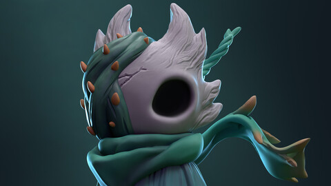 Hollow Knight - Thorn of Agony character model (3D Print)