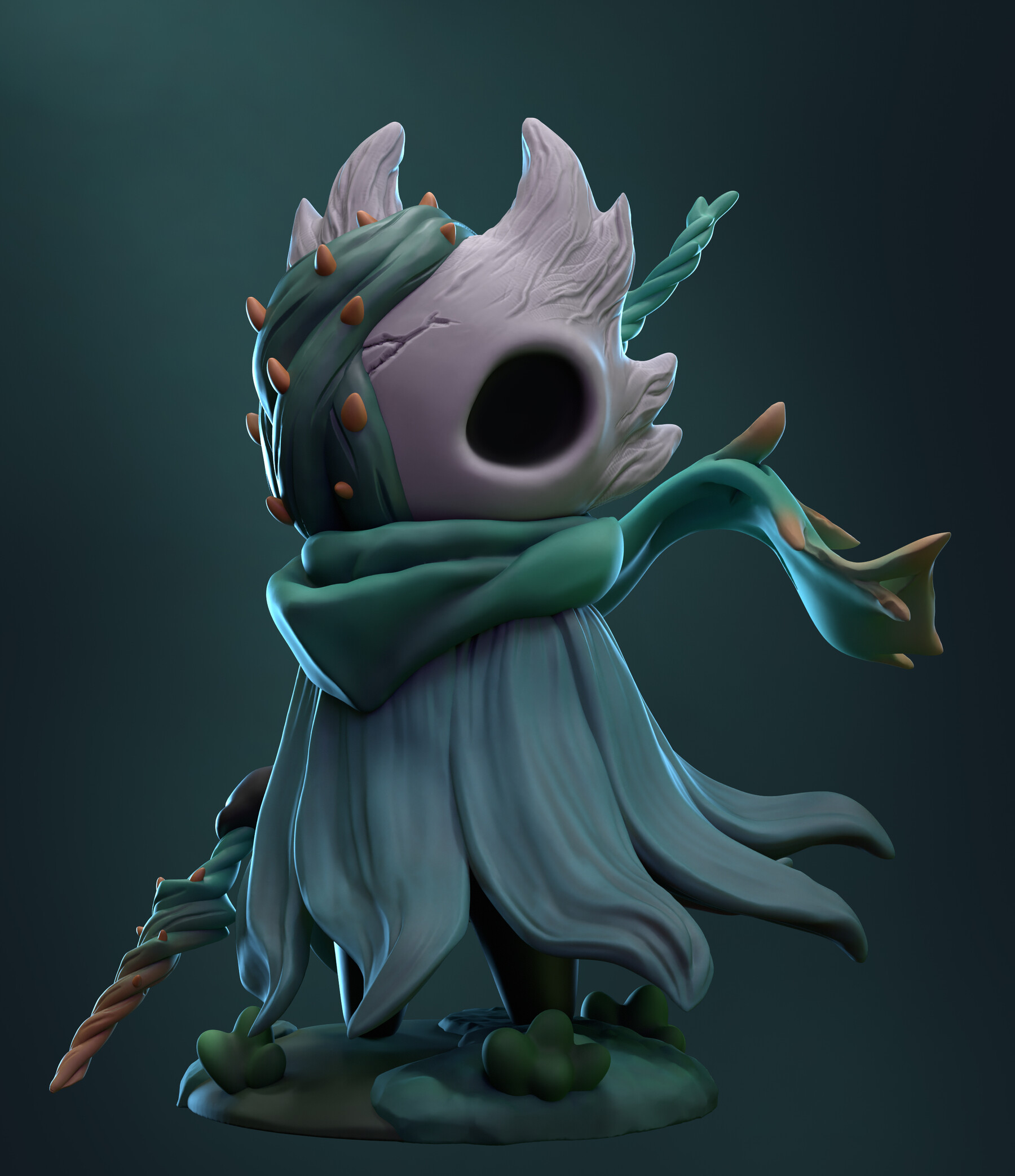 ArtStation - Hollow Knight - Thorn of Agony character model (3D Print ...