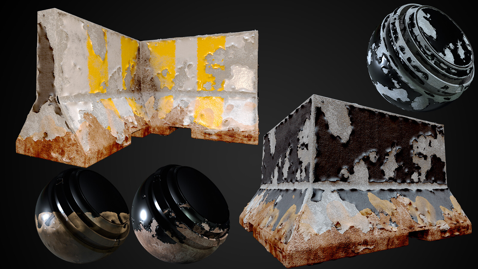 ArtStation - FREE Imperfection Overlay Smart Material Bundle (SPSM ...