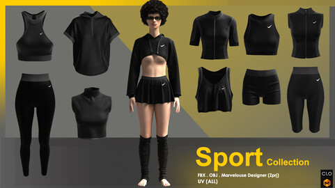 Sport outfit collection