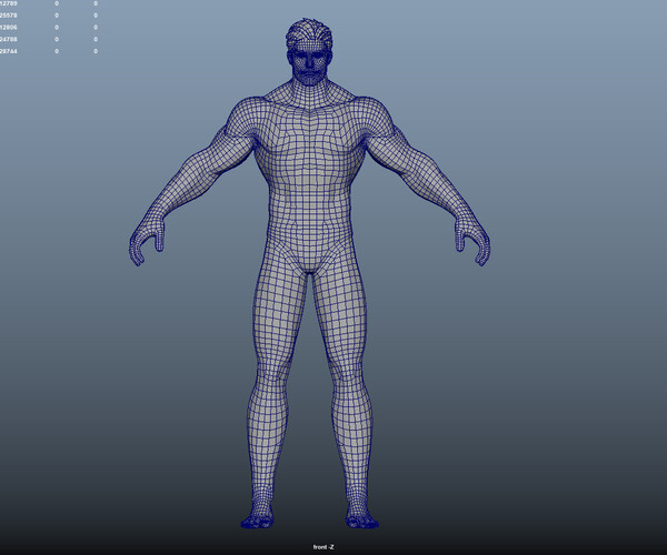 ArtStation - Stylized Hero BaseMesh Man Zbursh Highpoly Anatomy pack ...