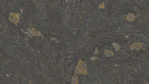 Rock Seamless Texture 2k (2048*2048) | EXR 5 | JPG 5 File Formats All Texture Apply After Object Look Like A 3D. (1K preview image)