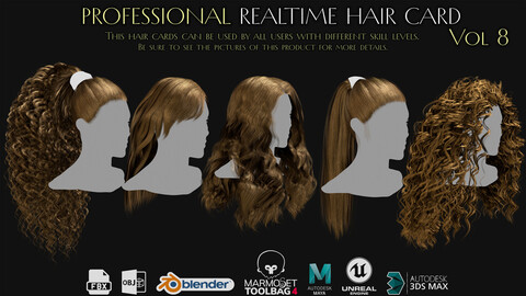 Professional Realtime Haircard Vol.8