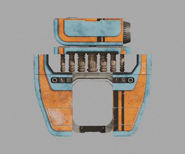 ArtStation - Osha's Pip Droid - Star Wars Acolyte | Resources