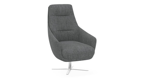 Mia 1803 upholstered  armchair 3D Model