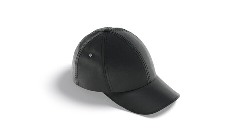 Black Baseball Cap - sport hat with visor