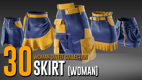 30 Woman's Skirt Collection- VOL 04