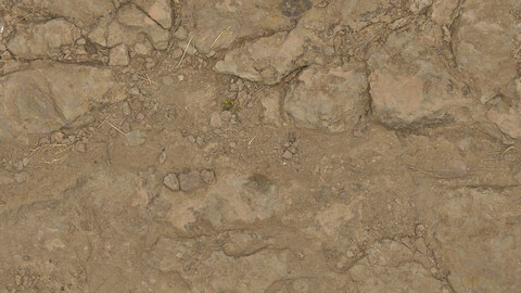 Rock Seamless Texture 2k (2048*2048) | EXR 5 | JPG 5 File Formats All Texture Apply After Object Look Like A 3D. (1K preview image)