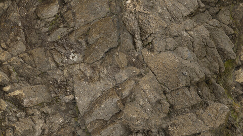 Rock Seamless Texture 2k (2048*2048) | EXR 5 | JPG 5 File Formats All Texture Apply After Object Look Like A 3D. (1K preview image)