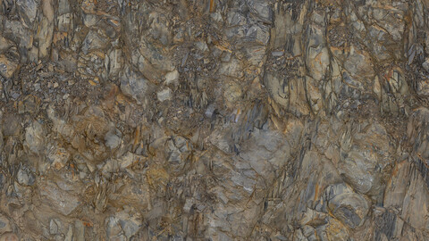 Rock Seamless Texture 2k (2048*2048) | EXR 5 | JPG 5 File Formats All Texture Apply After Object Look Like A 3D. (1K preview image)