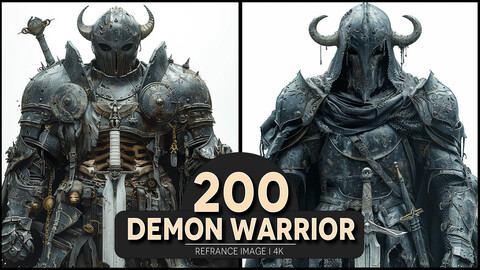 Demon Warrior 4K Reference/Concept Images