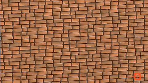 Stylized Brick Material