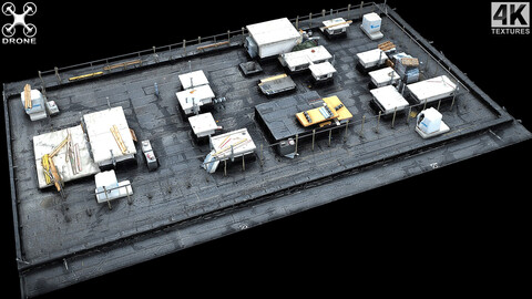 construction-site building roof photogrammetry