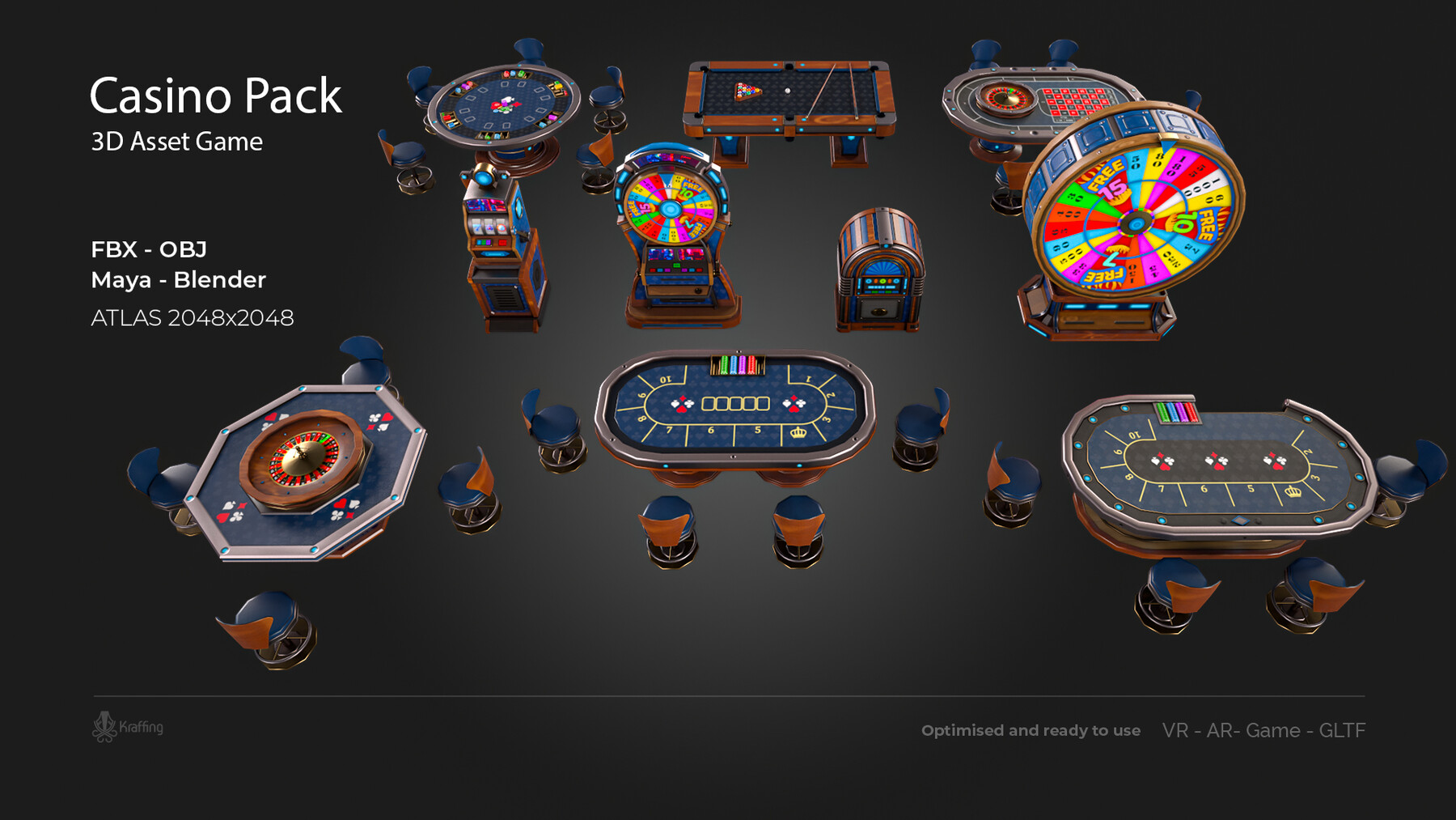 ArtStation - Casino Pack | Game Assets