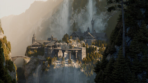 ''Rivendell' Project File (.blend)