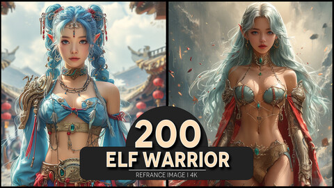 Elf Warrior 4K Reference/Concept Images