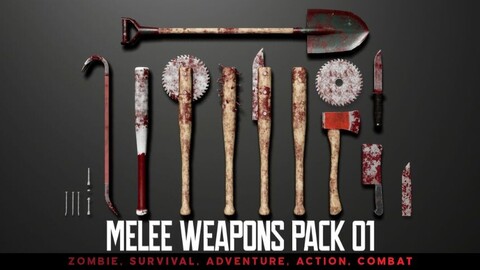 Melee Weapons Pack 01