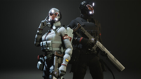 G2: Medic and Solider (Unity version)