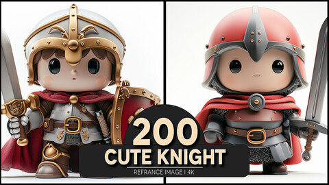 Cute Knight 4K Reference/Concept Images