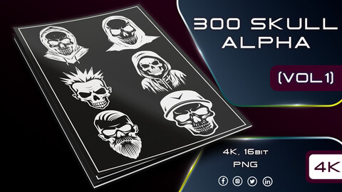 300 Skull Alpha + 30 Gift Alpha