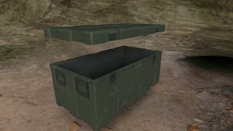 Military Crate | PBR | Game Ready Asset