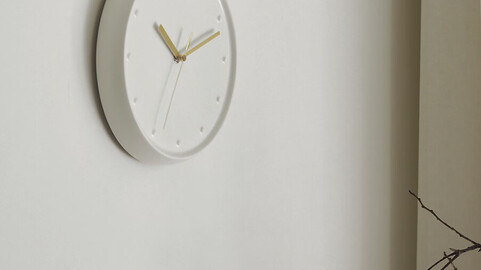 serine wall clock - 3d Model