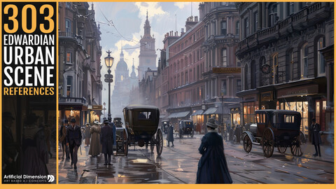 303 Edwardian Urban Scenes