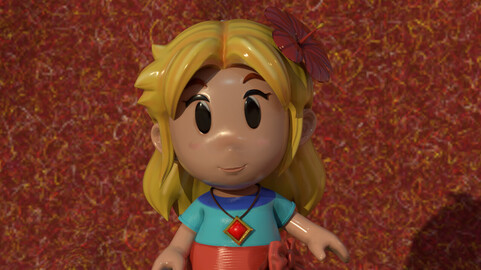 Marin from Link awakening.