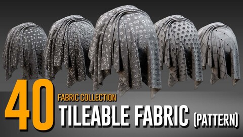 40 Tileable Fabric Collection- VOL 06