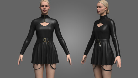 Casual Outfit 3D Model