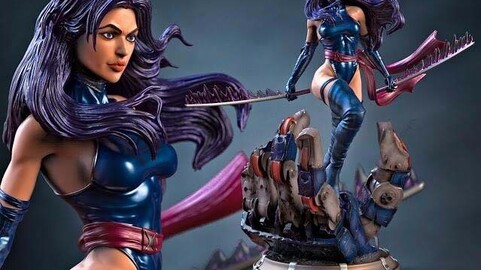 Psylocke (X-Men) STL FILES