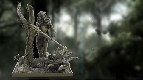 PREDATOR  3D Model for 3D Printing