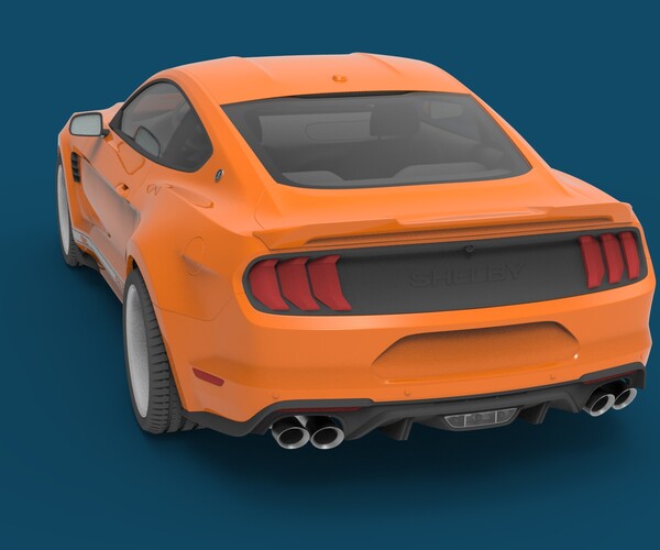 ArtStation - Ford Mustang | Resources