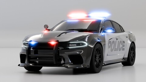 American Police Car