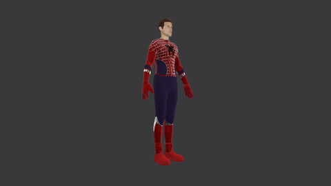 Spiderman inspired outfit