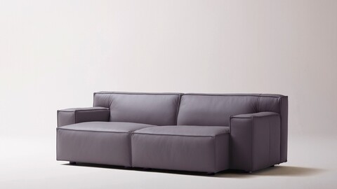 Bonum 3-seater twin lounge sofa - 3d Model