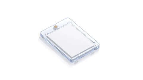 Transparent Magnetic Trading Card - plastic collectible graded case