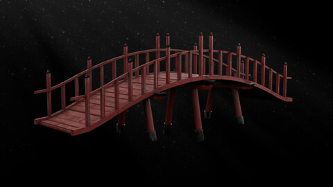 Japanese Wood Bridge [Free]