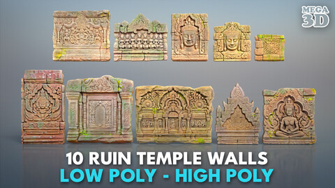 Ruin Temple Walls - 240702