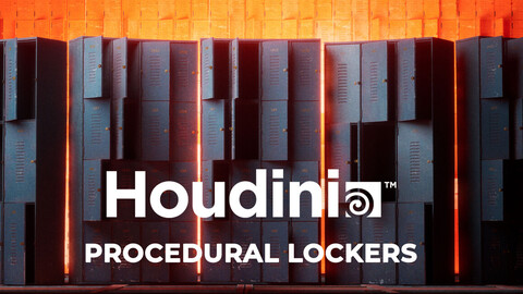 Houdini Tutorial Procedural Lockers