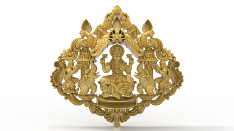 Laxmi nagas pendant-2