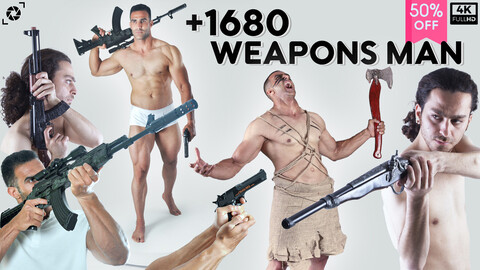 +1680 Weapons Man Bundle | 50% OFF This Week |