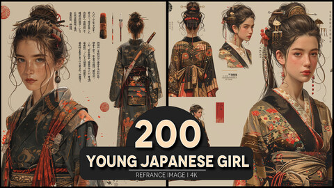 Young Japanese Girl 4K Reference/Concept Images