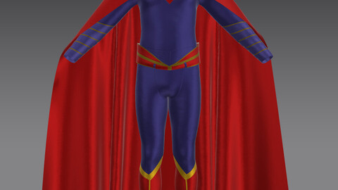 Superman inspired garment