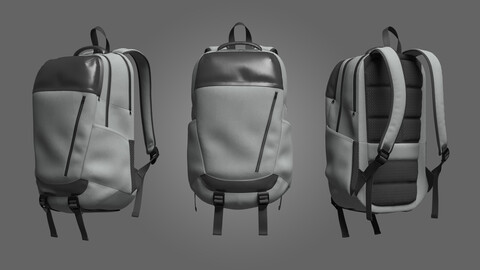 Back Pack 3d Model